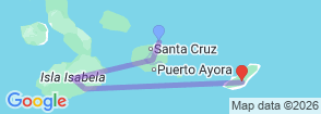Tour route map