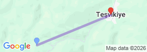 Tour route map