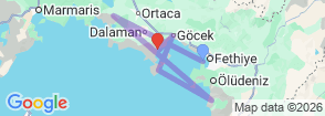 Tour route map