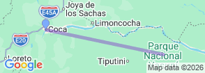 Tour route map