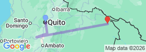 Tour route map