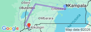 Tour route map