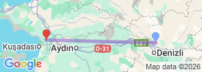Tour route map
