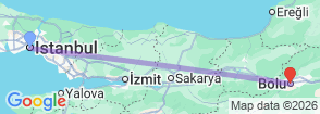 Tour route map