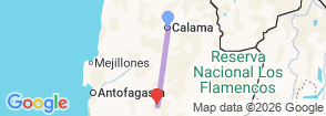 Tour route map