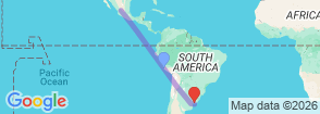 Tour route map