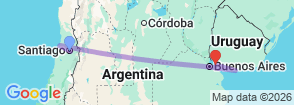 Tour route map