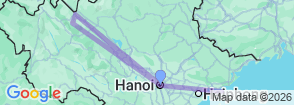 Tour route map