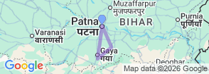 Tour route map