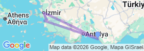 Tour route map