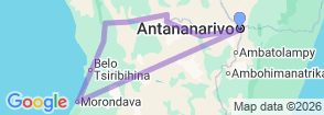 Tour route map