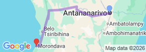 Tour route map