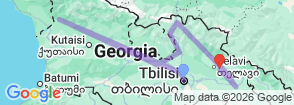 Tour route map