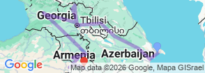 Tour route map