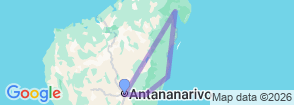 Tour route map