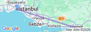 Tour route map