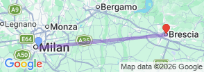 Tour route map