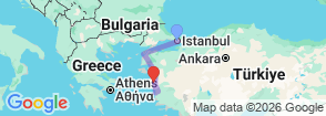 Tour route map