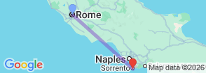Tour route map