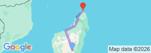 Tour route map