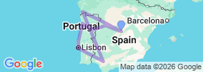Tour route map