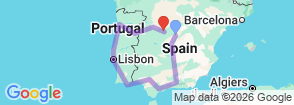 Tour route map