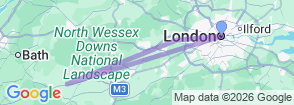 Tour route map