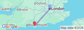 Tour route map