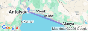 Tour route map