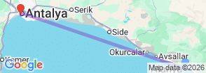 Tour route map