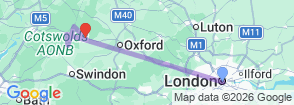 Tour route map