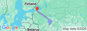 Tour route map