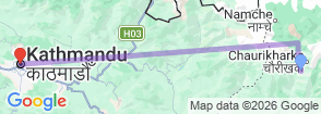 Tour route map