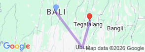 Tour route map