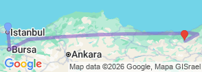 Tour route map