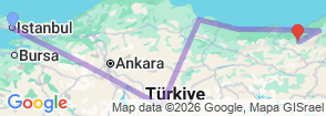 Tour route map