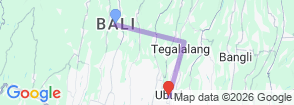 Tour route map