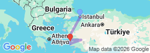 Tour route map