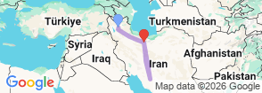 Tour route map