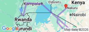 Tour route map