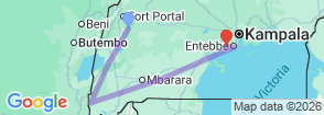 Tour route map