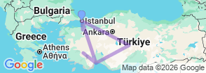 Tour route map