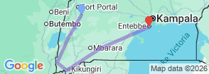 Tour route map