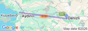 Tour route map