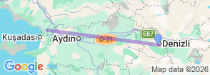 Tour route map