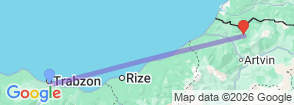 Tour route map