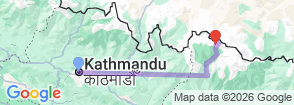 Tour route map