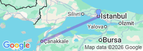 Tour route map