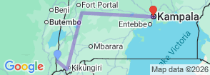 Tour route map