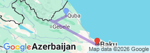 Tour route map